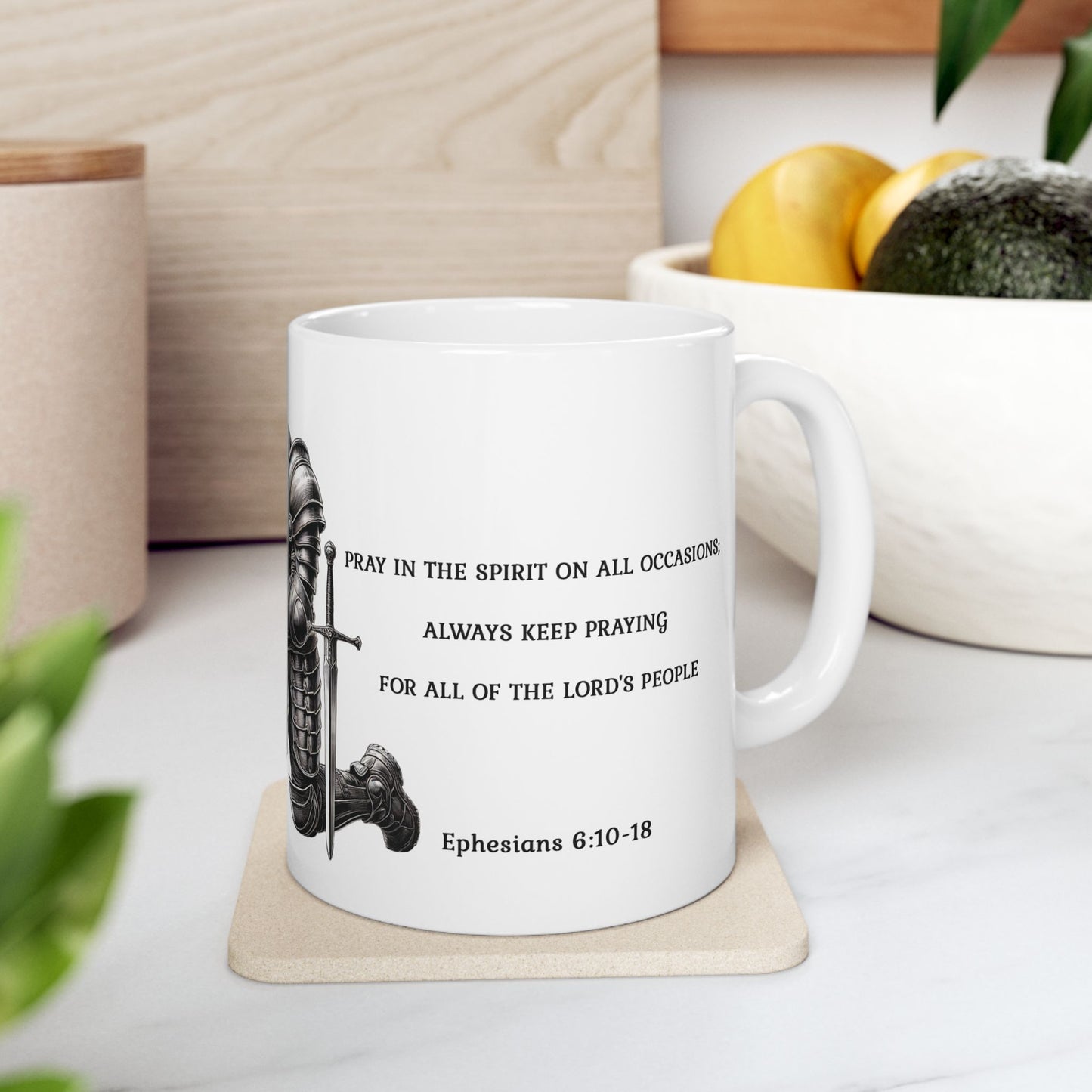 Armor of God Ceramic Mug