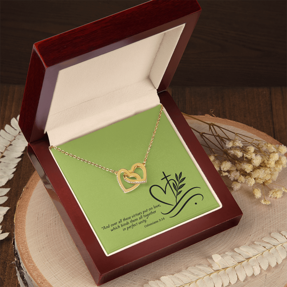 Interlocking Hearts Necklace – A Symbol of Faith & Love