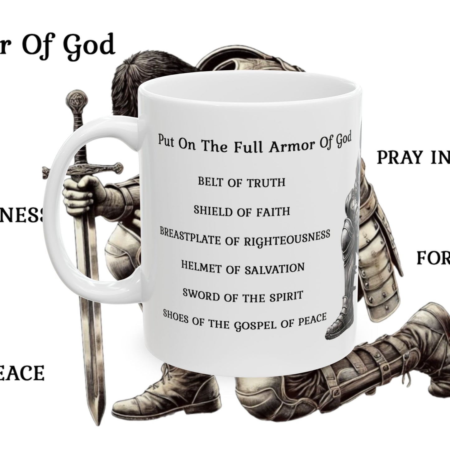 Armor of God Ceramic Mug