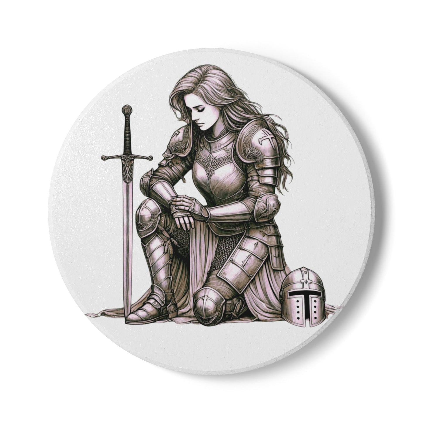 Warrior Prayer Coaster