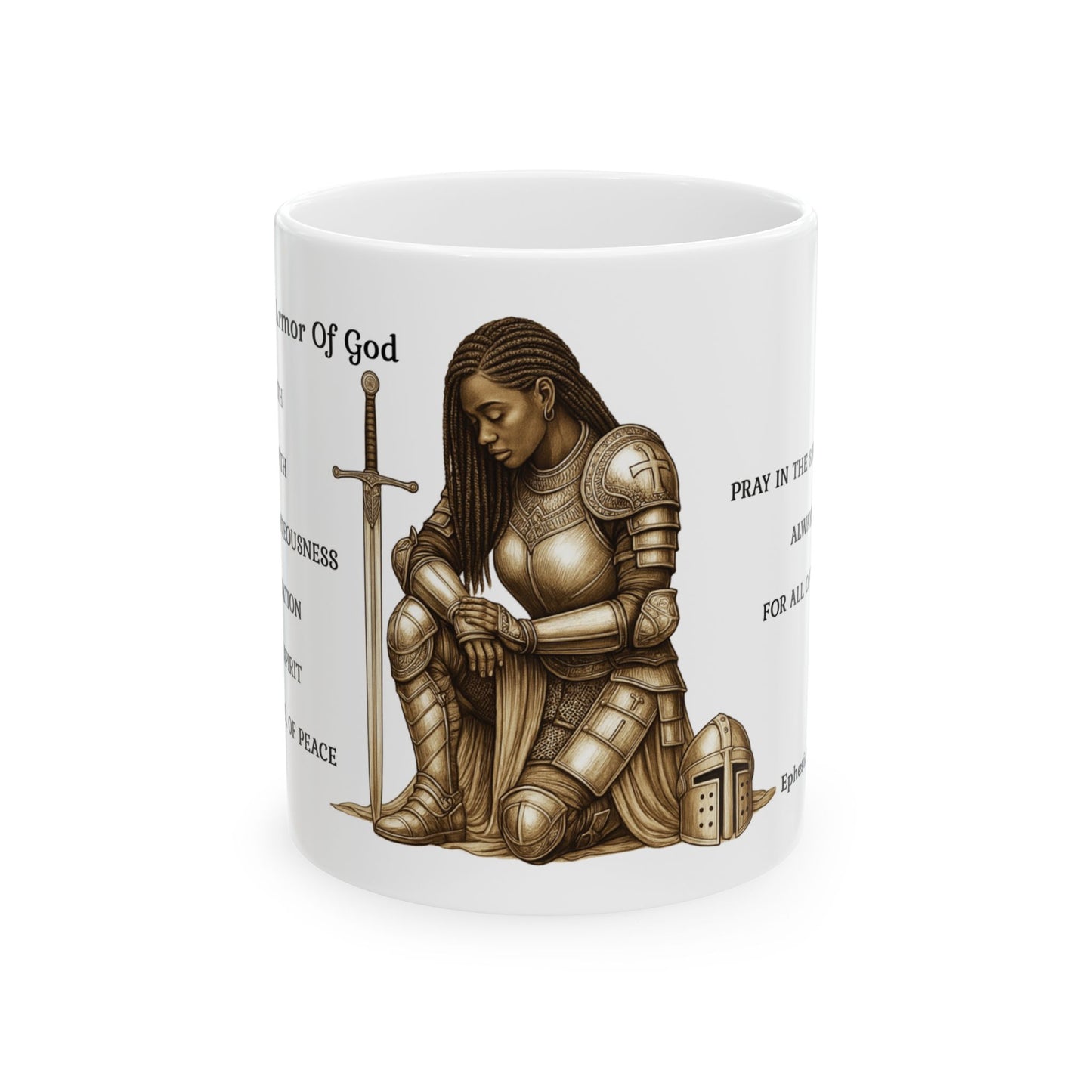 Warrior of God Mug