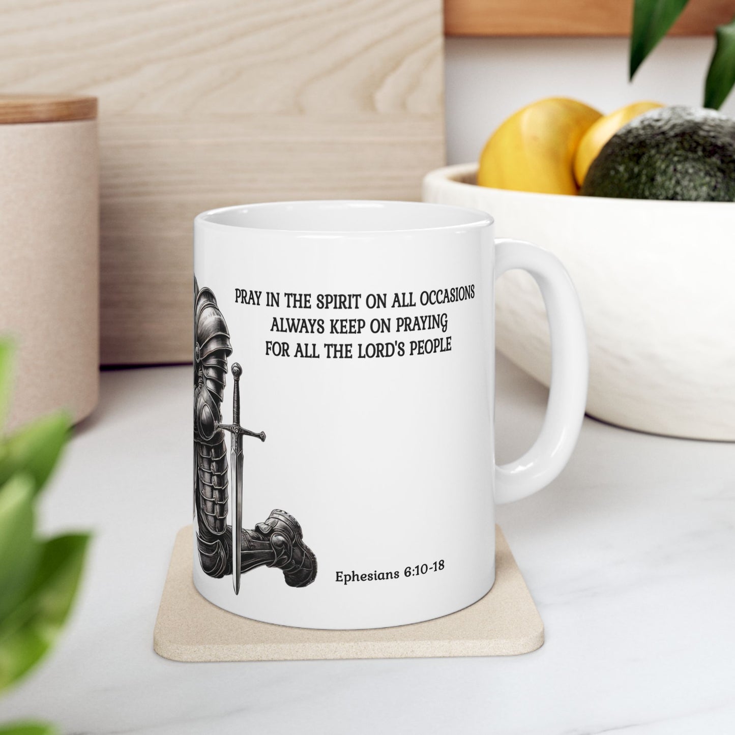 Armor of God Ceramic Mug
