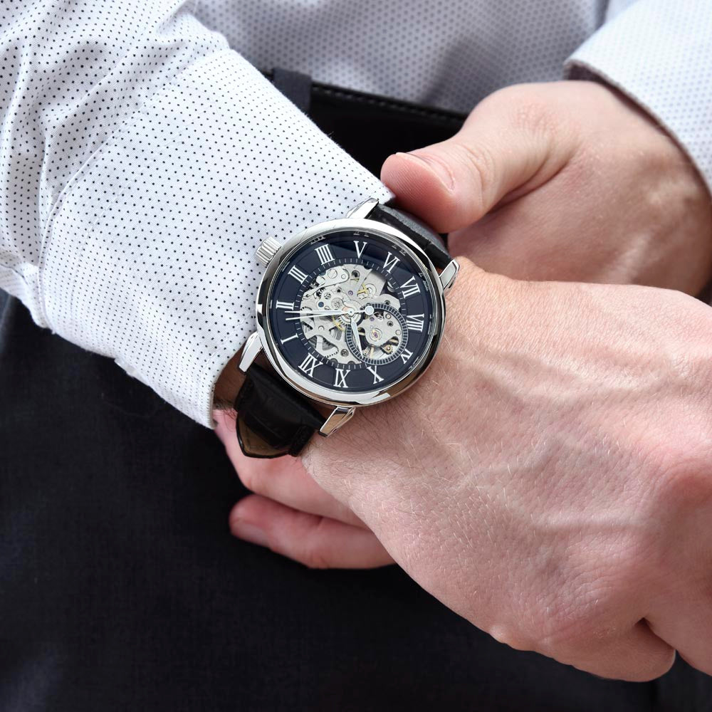In His Time - Men's Luxury Wrist Watch Marked by Grace